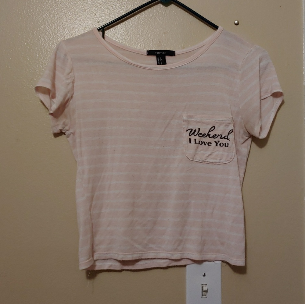 Cropped shirt